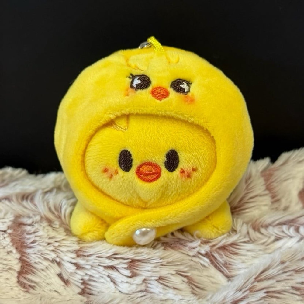 STRAY KIDS Felix Bbokari dominATE : celebrATE SKZOO PLUSH KEYRING LYING VER